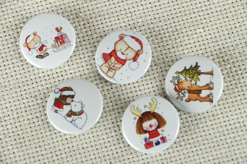 Conjunto de ícones de Natal das crianças - MADEheart.com