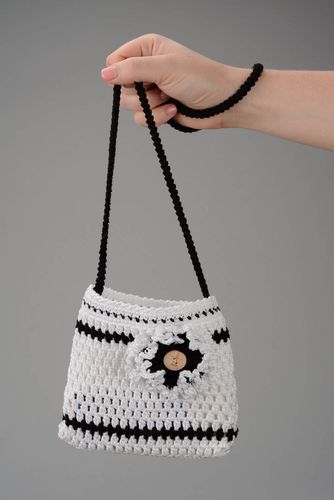 Bolsa para menina pequena do algodão italiano - MADEheart.com