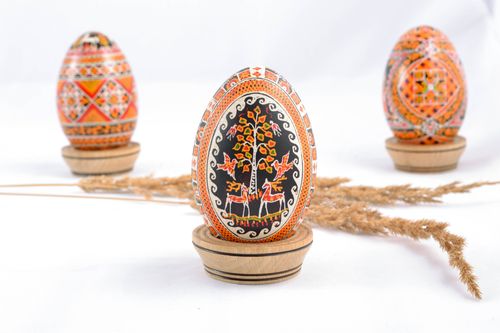 Oeuf de Pâques décoratif fait main - MADEheart.com