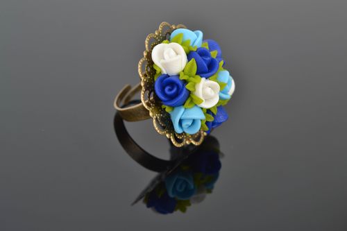 Handmade Ring aus Polymer Ton  - MADEheart.com