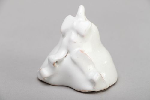 White ceramic bell - MADEheart.com