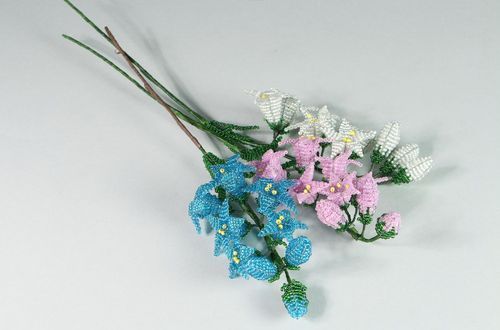 Flores de miçangas  - MADEheart.com