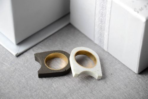 Handmade Damen Ringe aus Messing Designer Schmuck Accessoires für Frauen - MADEheart.com
