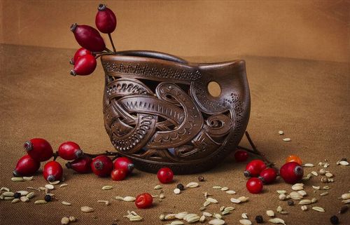 Pequeno vaso de cerâmica - MADEheart.com
