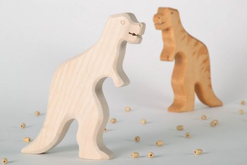Brinquedo de madeira Dinossauro - MADEheart.com