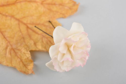 Handmade flower hairpin hair accessories delicate hairpin for girls fashion pins - MADEheart.com