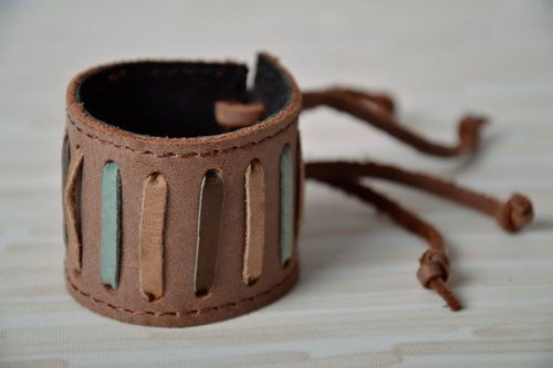 Leather bracelet - MADEheart.com
