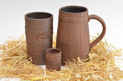 Ceramic tableware designer kitchenware eco-friendly dishes beer mug gift ideas - MADEheart.com