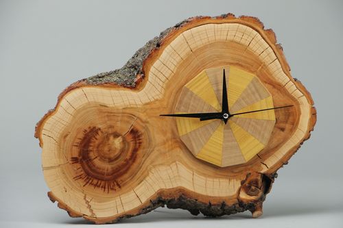 Reloj de madera artesanal - MADEheart.com