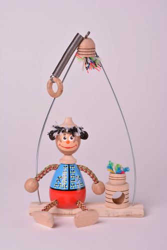 Handmade wooden toy nursery decor eco friendly toys present for babies - MADEheart.com