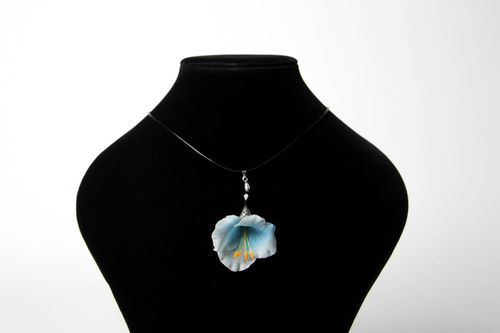 Handmade pendant designer pendants unusual gift clay pendant for girls - MADEheart.com