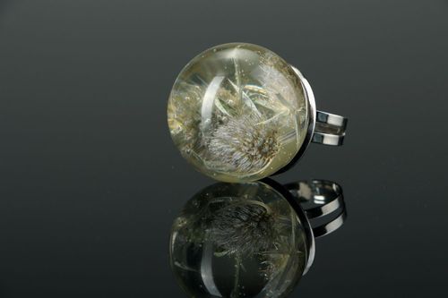 Ring with natural plants - MADEheart.com