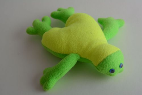 Soft toy Toad - MADEheart.com