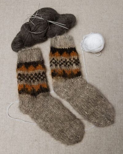 Les chaussettes de laine - MADEheart.com