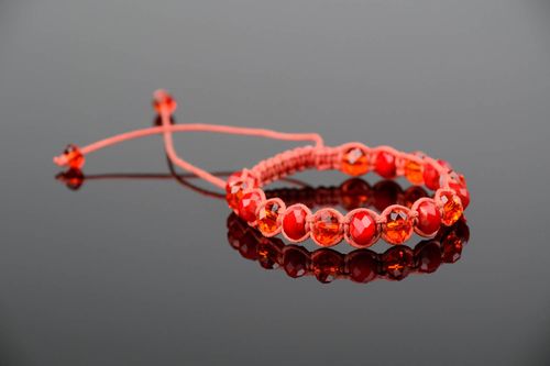 Bracelet rouge - MADEheart.com