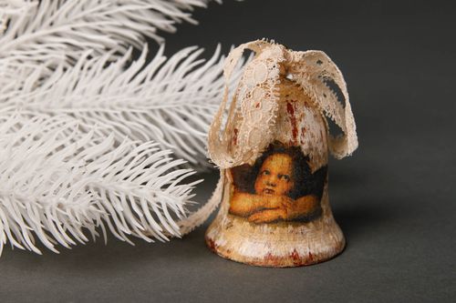 Decoración navideña artesanal elemento decorativo de madera regalo original - MADEheart.com