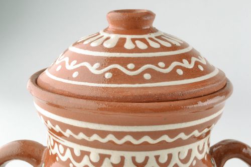 Ceramic lid for pot - MADEheart.com