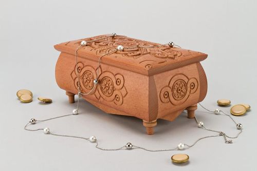 Boîte en bois avec gravure - MADEheart.com