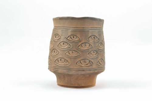 Homemade clay glass Eyes - MADEheart.com