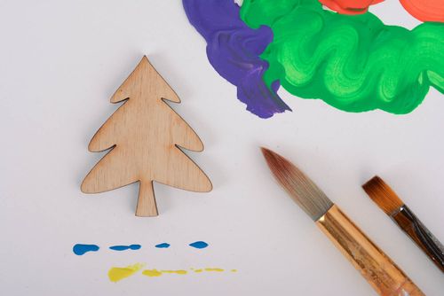 Plywood craft blank Christmas Tree - MADEheart.com