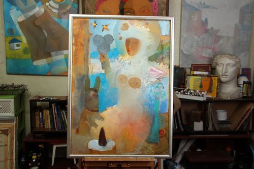 Painting, oil, acryle Primavera - MADEheart.com