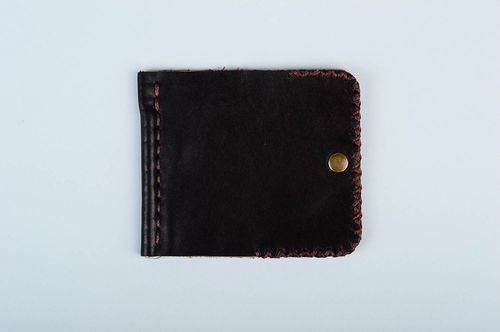 Аксессуар для мужчин ручной работы мужское портмоне кожаный кошелек купюрница - MADEheart.com