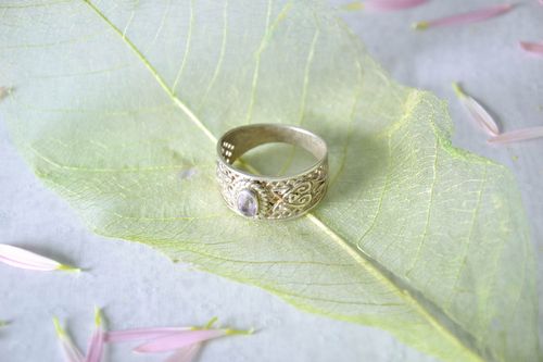 Silber Ring handmade - MADEheart.com