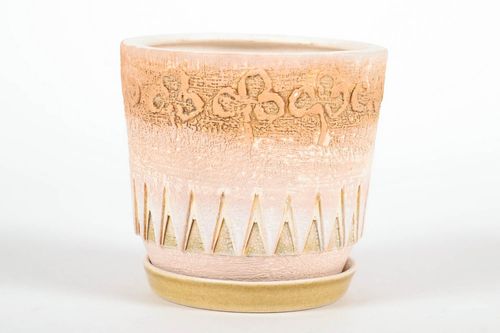 Ceramic flowerpot Gothic - MADEheart.com