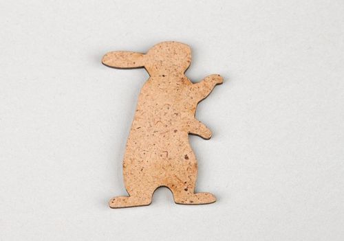 Wooden chipboard Hare - MADEheart.com