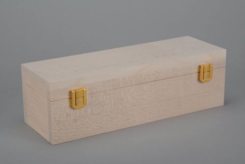 Boîte à décorer de bois réalisée à la main - MADEheart.com
