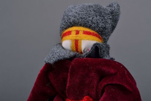 Bambola etnica di stoffa fatta a mano amuleto talismano da uomo giocattolo slavo - MADEheart.com
