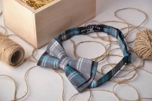 Fabric bow tie - MADEheart.com