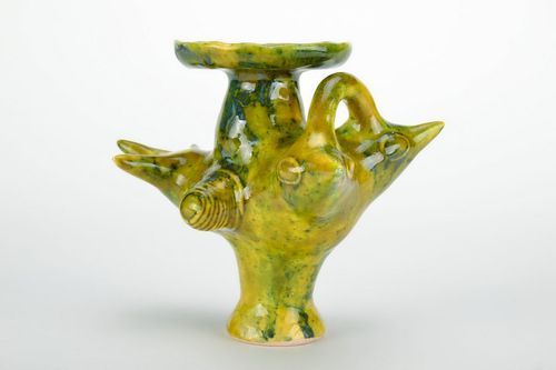 Ceramic candlestick Birds - MADEheart.com
