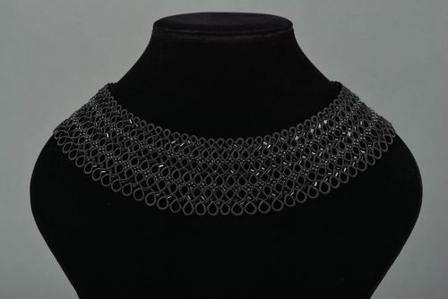 Collar original hecho a mano bisutería artesanal accesorio de moda para mujer - MADEheart.com