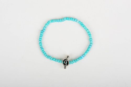 Bracelet perles fantaisie Bijou fait main perles de rocaille Accessoire femme - MADEheart.com