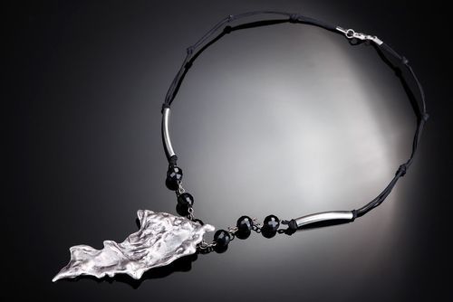 Necklace made of crystal and metal Energy - MADEheart.com