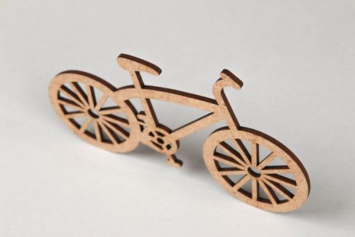Chipboard Ancient bicycle - MADEheart.com