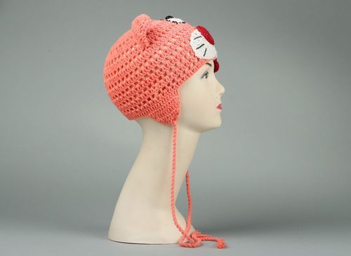 Bonnet tricoté pour enfant Roux - MADEheart.com