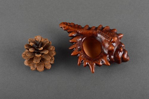 Cenicero de cerámica hecho a mano accesorio para fumador regalo para hombre - MADEheart.com