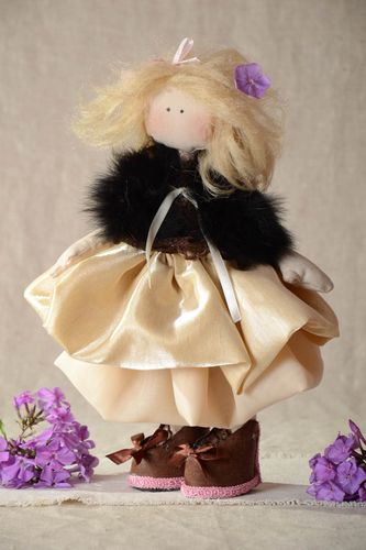 Handmade toy interior doll decor ideas gift for baby unusual toy designer doll - MADEheart.com