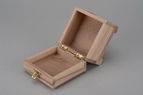 Wooden blank box - MADEheart.com