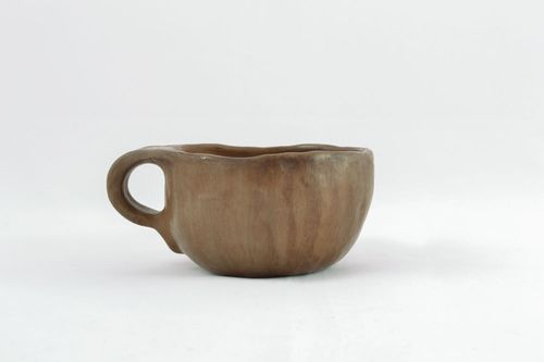 Керамическая чашка в технике молочения - MADEheart.com