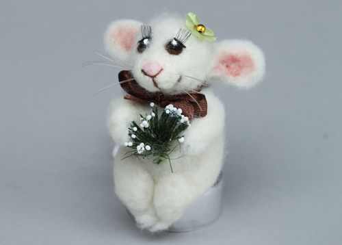 Christmas Toy Mouse Nikki - MADEheart.com