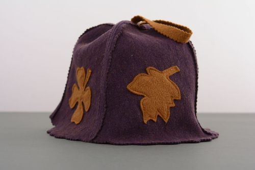Gorra de fieltro para sauna - MADEheart.com