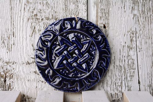 Pingente-guardião de cerâmica Estrela da Rus - MADEheart.com
