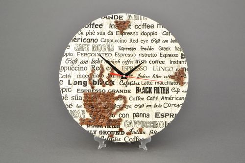 Настенные часы в технике декупаж - MADEheart.com