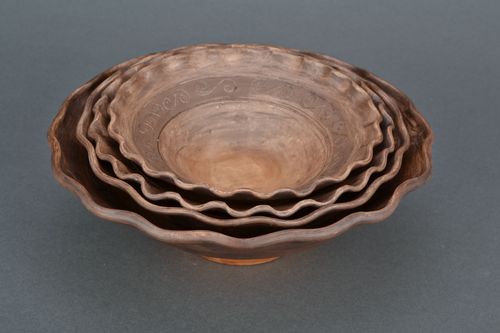 Handmade Keramik Pralinenteller - MADEheart.com
