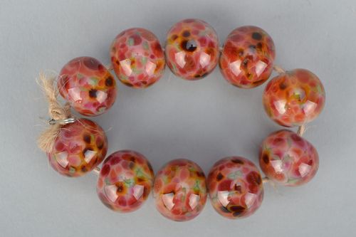 Fourniture verre chalumeau ensemble de perles fantaisie originales - MADEheart.com