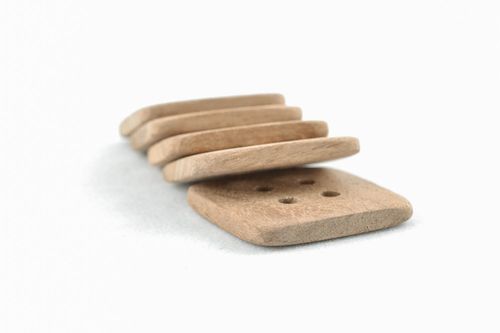 Set de botones de madera - MADEheart.com
