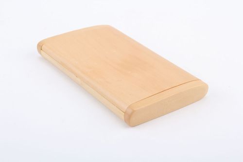 Clutch para cosmético de madeira para a criatividade - MADEheart.com